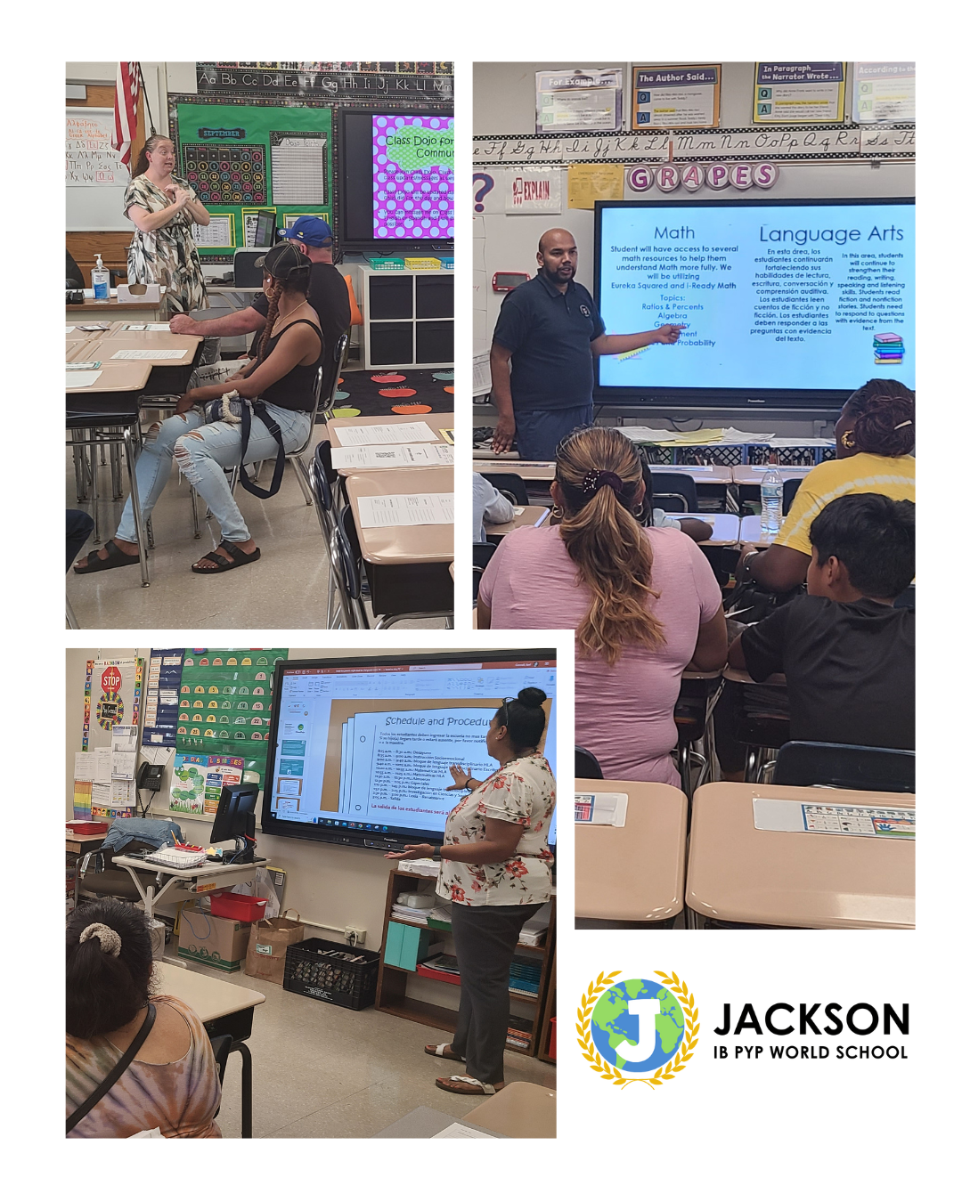 Jackson IB PYP School's Open School Night 2023: A Night of True Learning | Noche de escuela abierta de las escuelas Jackson IB PYP 2023: Una noche de verdadero aprendizaje